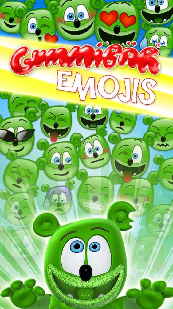 Captures d'écran de Gummibär Emojis
