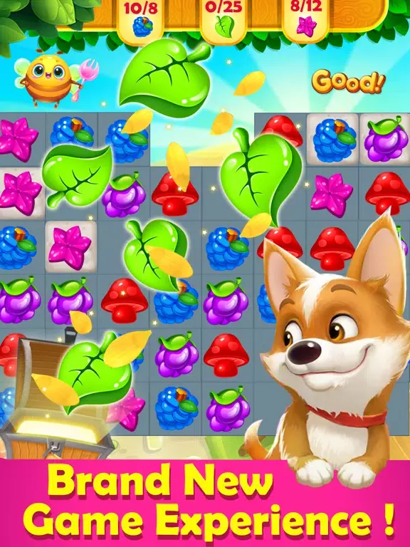Gummy Gush Match 3 iPad  স্ক্রিনশট