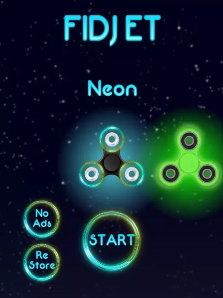 Capturas de pantalla de Fidjet Neon iPad 