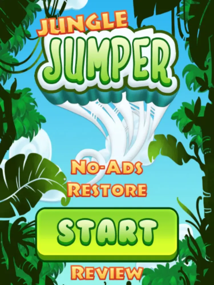Ảnh chụp màn hình của Jungle Jumper iPad 