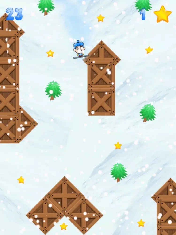Tangkapan skrin Snow Zone iPad 