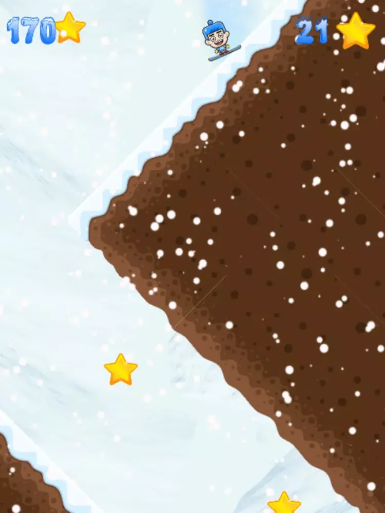 Tangkapan skrin Snow Zone iPad 