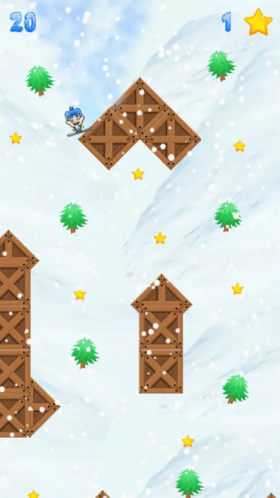 Tangkapan skrin Snow Zone
