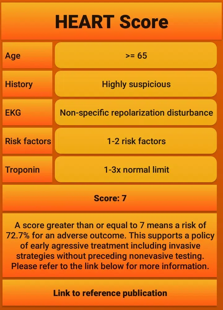 Скриншоты HEART Score