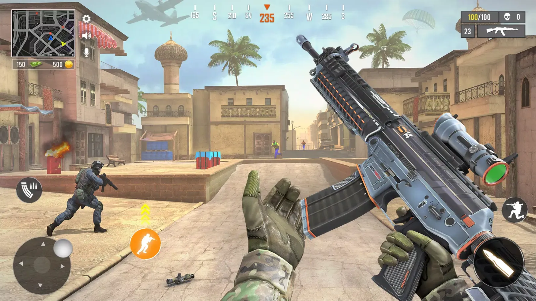 Gun Shooter: Gun Games Offline应用截图