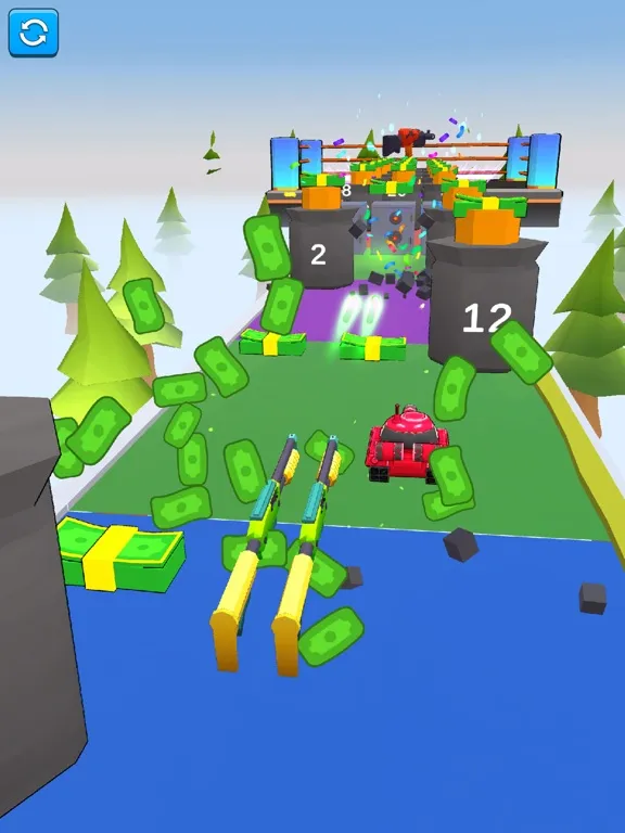 Zrzuty ekranu Gun Battle Weapon Shooter Game iPad 