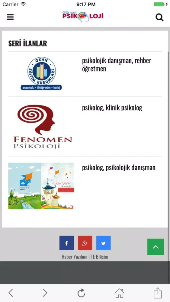 Güncel Psikoloji 스크린샷