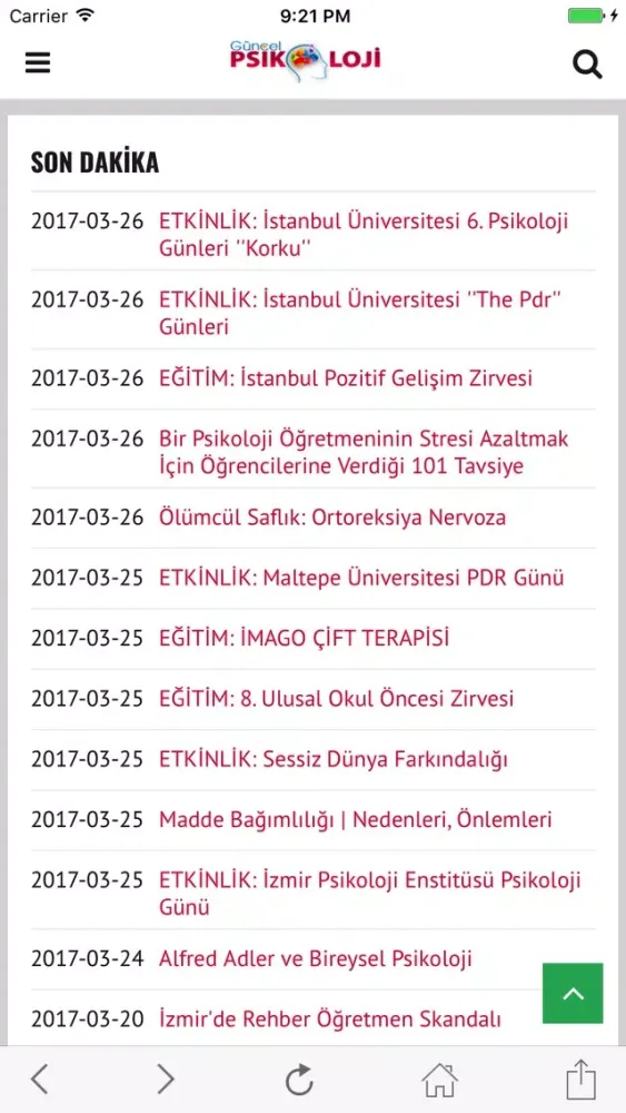 Güncel Psikoloji 스크린샷
