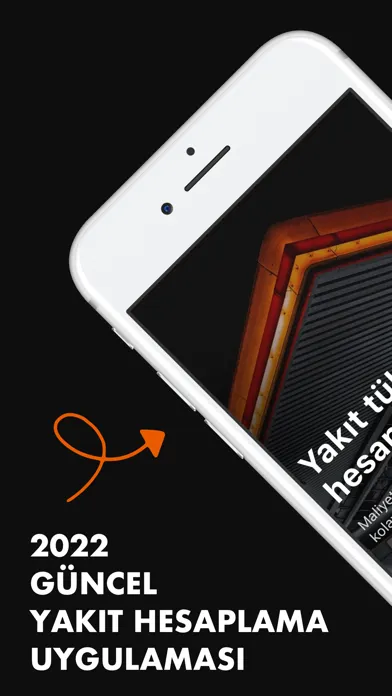 Capturas de tela do Güncel Yakıt Hesaplama 2022