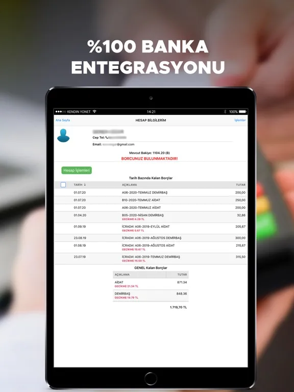 Kendin Yönet Mobile iPad 應用截圖