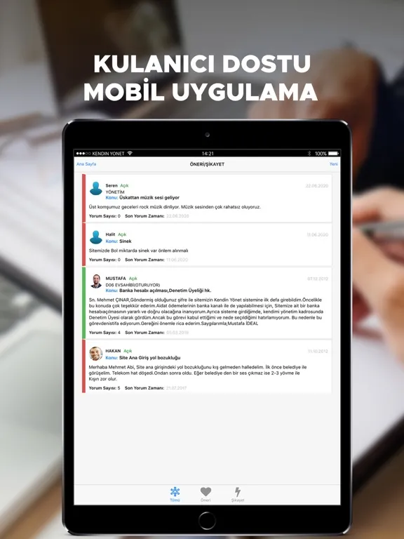 Kendin Yönet Mobile iPad 應用截圖