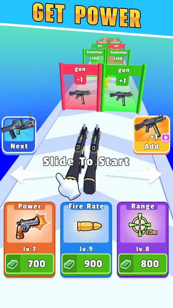Ảnh chụp màn hình của Weapon Run Master: GunClans