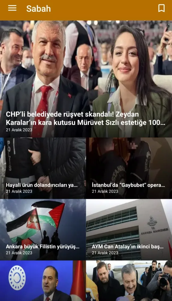 Скриншоты Gündem haberler