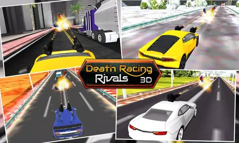 Скриншоты Death Racing Rivals 3D