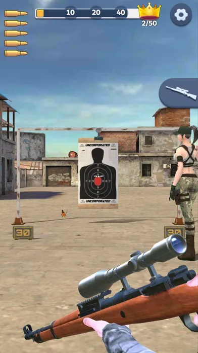 Screenshot di Sniper Shooting - Gun Master