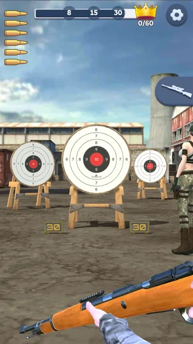 Screenshot di Sniper Shooting - Gun Master