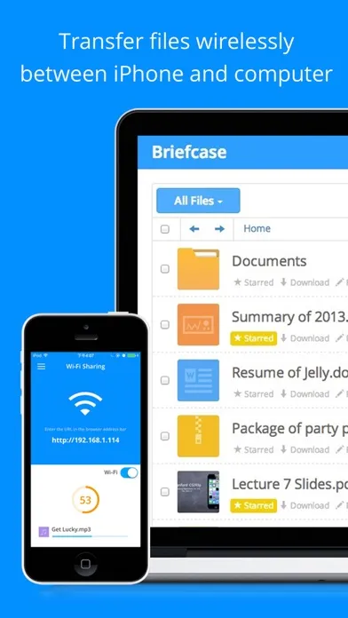 Ảnh chụp màn hình của Briefcase - File manager & document pdf reader