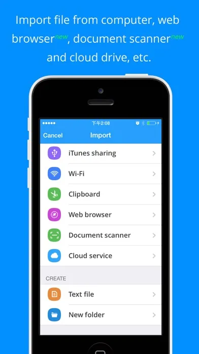 Ảnh chụp màn hình của Briefcase - File manager & document pdf reader