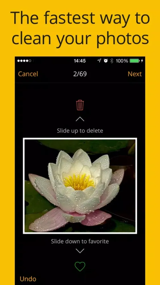 Slidy - The most effective way to delete and manage your photos, free storage space Screenshots
