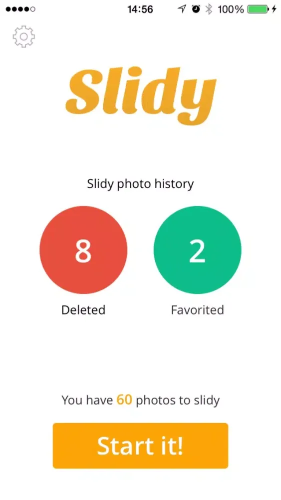 Slidy - The most effective way to delete and manage your photos, free storage space Screenshots