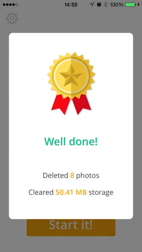 Slidy - The most effective way to delete and manage your photos, free storage space Screenshots