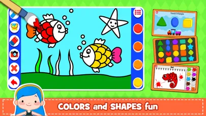 Capturas de pantalla de Kids Preschool Learning Games.