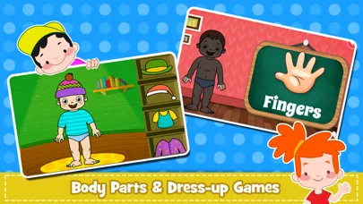 Capturas de pantalla de Kids Preschool Learning Games.