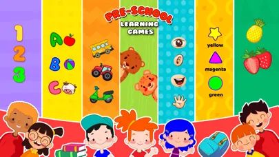 Capturas de pantalla de Kids Preschool Learning Games.