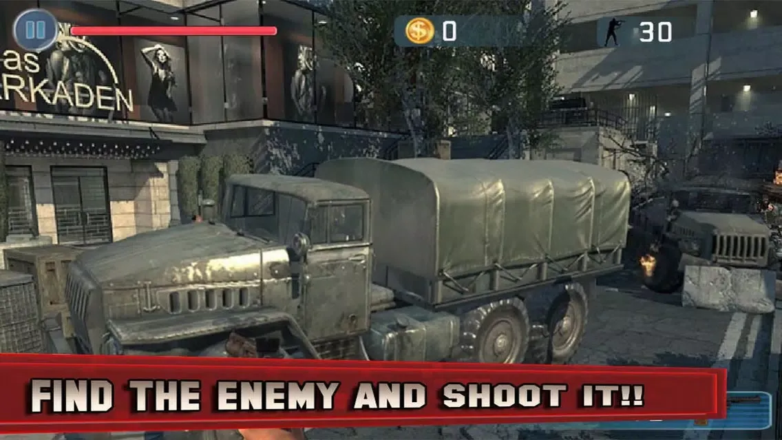 Capturas de tela do Army Gun Shoot 2