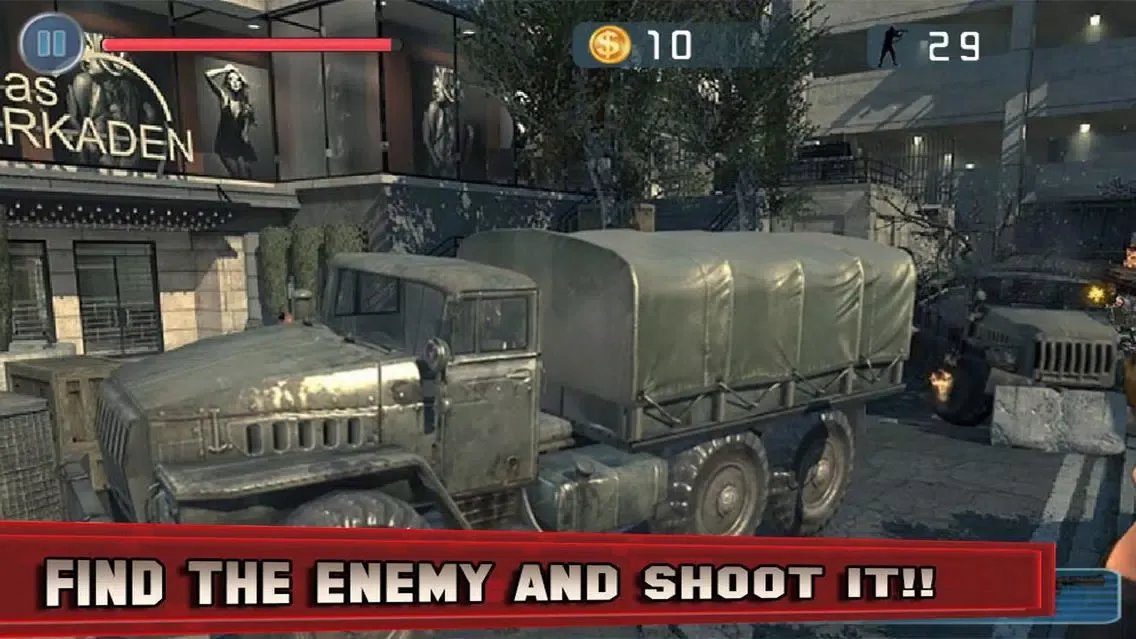 Capturas de tela do Army Gun Shoot 2