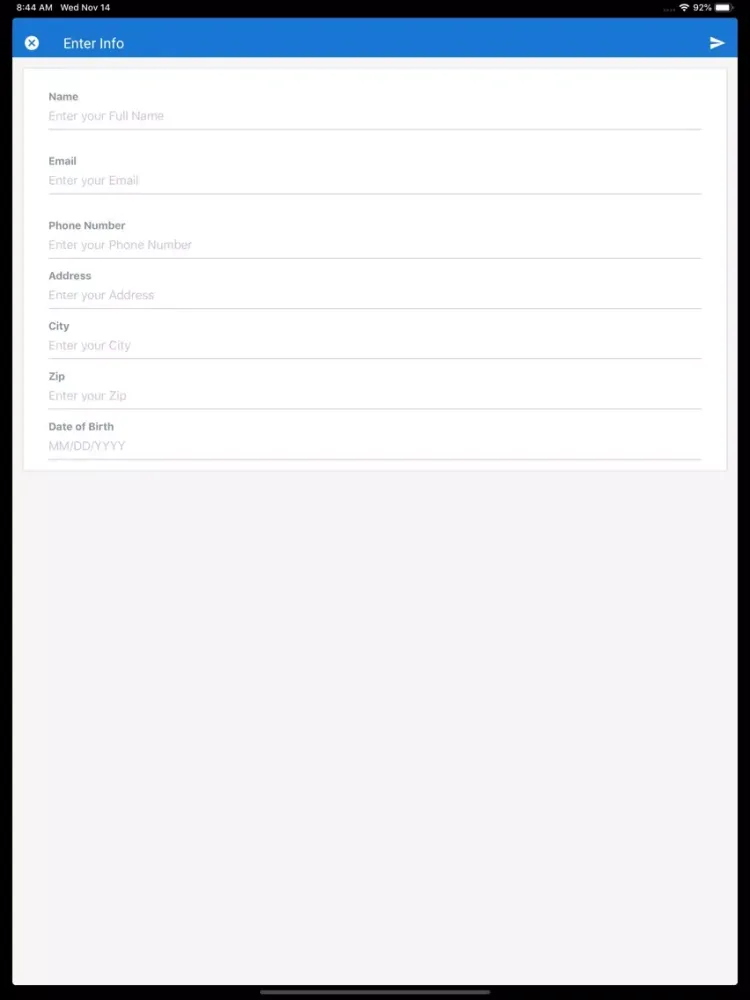 تصاویر eCapture App iPad 
