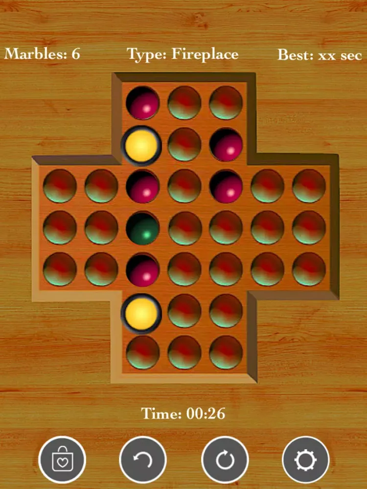 تصاویر Brainvita Peg Solitaire <--> iPad 