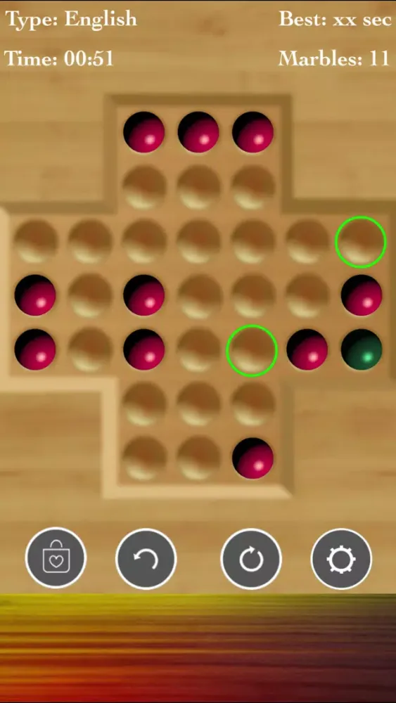 تصاویر Brainvita Peg Solitaire <-->