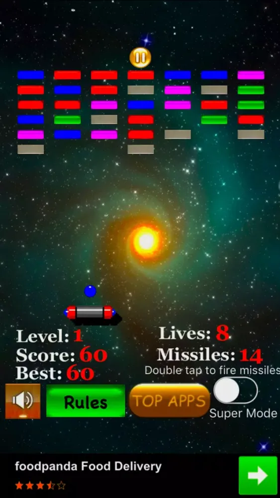 Bricks Arkanoid : Premium. स्क्रीनशॉट
