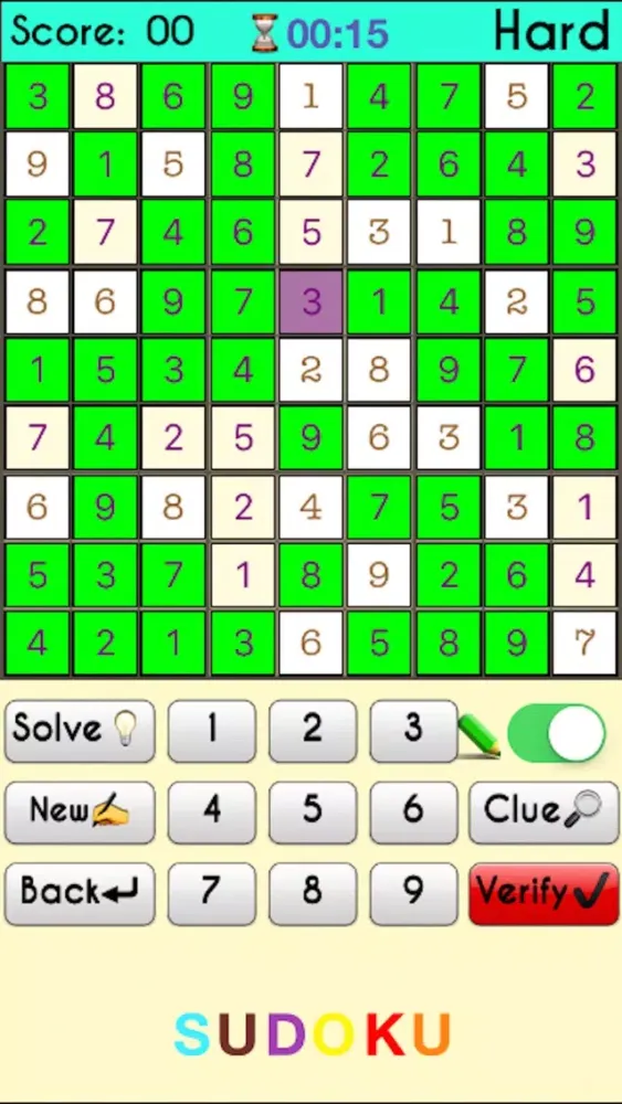 Sudoku % سکرین شاٹس