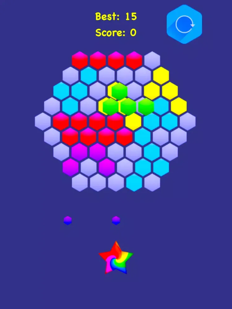 Capturas de pantalla de !Hexagonal Merge - Premium iPad 