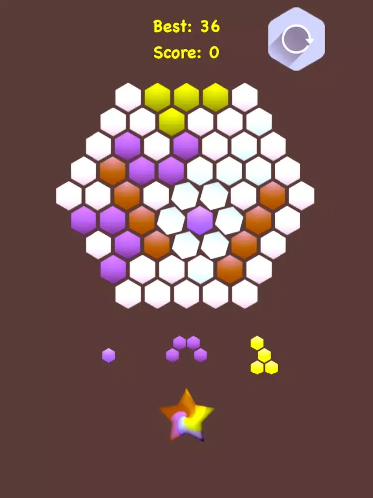 Capturas de pantalla de !Hexagonal Merge - Premium iPad 