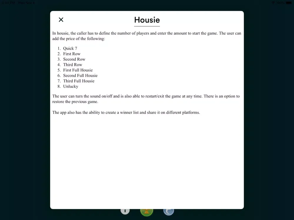 Capturas de pantalla de Housie - Indian Bingo game iPad 