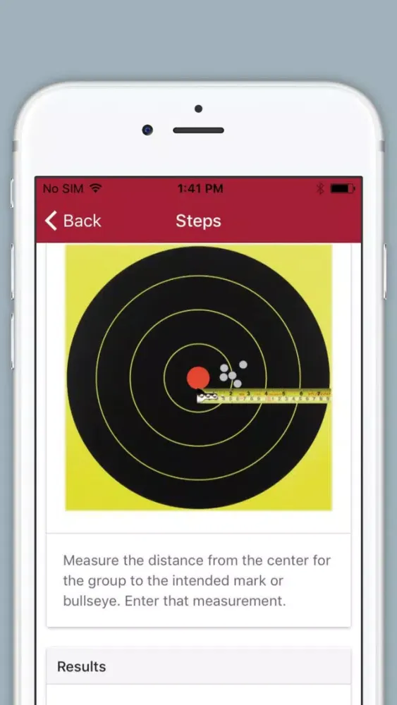 Sight Adjustment Calculator Ekran Görüntüleri