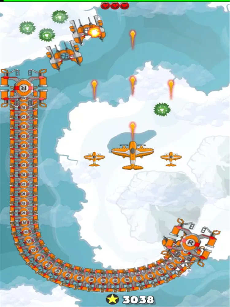 Capturas de tela do Aircraft Wargame 2 iPad 