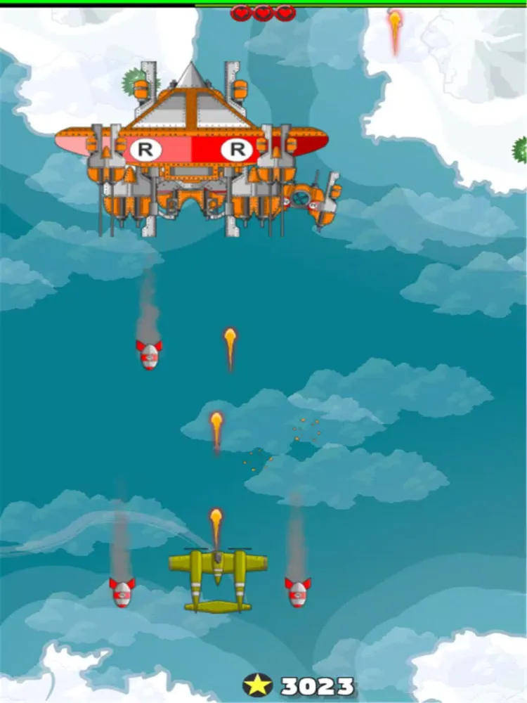 Capturas de tela do Aircraft Wargame 2 iPad 
