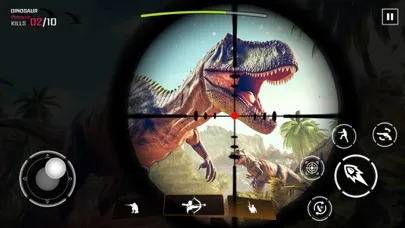 Captures d'écran de Dino Hunter: Dinosaur game