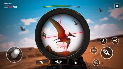 Captures d'écran de Dino Hunter: Dinosaur game