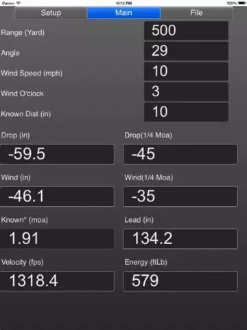 تصاویر GunSim Ballistics iPad 