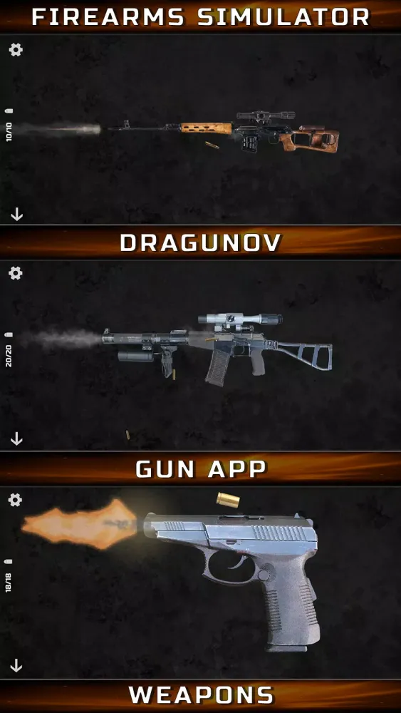 Gun Sounds: Tough Guns Screenshots