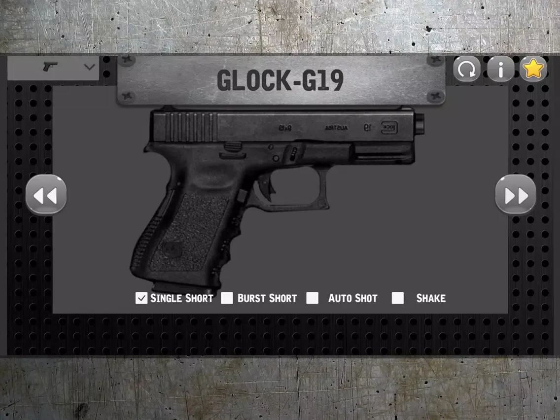 Capturas de pantalla de Gun Simulator : Weapon Sounds iPad 