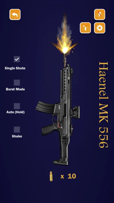 Gun Sound 2D : Gun Simulator Screenshots
