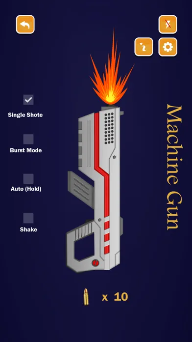Gun Sound 2D : Gun Simulator Screenshots