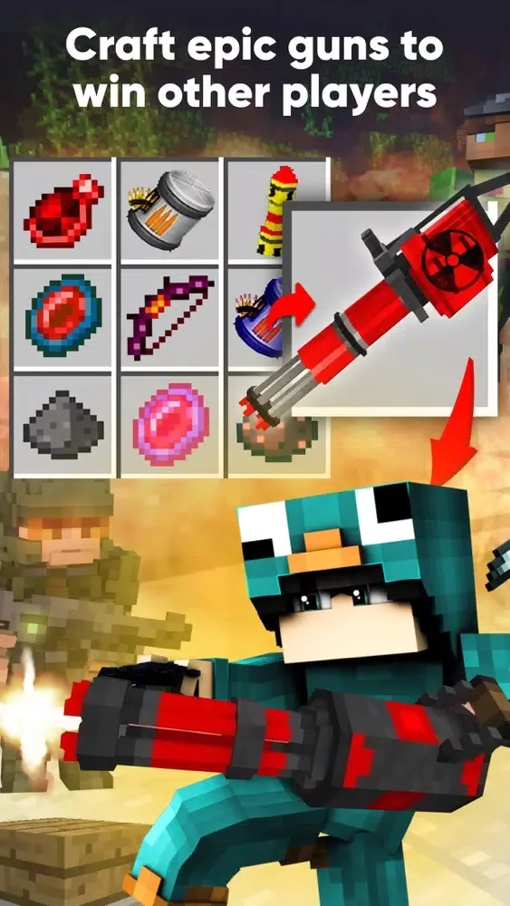 Guns Addons Mods for Minecraft Ekran Görüntüleri