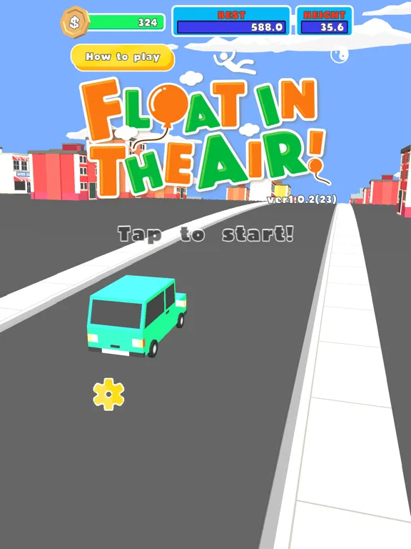 Tangkapan layar FLOAT IN THE AIR iPad 
